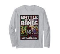 Teenage Mutant Ninja Turtles Battle of the Bands '84 Cartoon Manche Longue