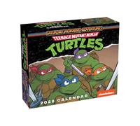 Teenage Mutant Ninja Turtles Comic Art 2026 Day-to-Day Calendar
