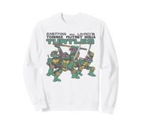 Teenage Mutant Ninja Turtles Comic Group and Logo Sweatshirt