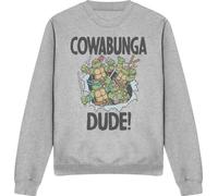 Teenage Mutant Ninja Turtles - "Cowabunga Dude" Sweatshirt für Herren/Damen Uni TV12911 (XXL) (Sport Heide)