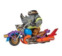 Teenage Mutant Ninja Turtles Mutant Mayhem Chopper Cycle With Exclusive Rocksteady Figure