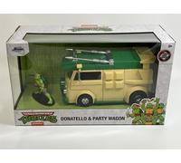 Teenage Mutant Ninja Turtles Donatello Figurine Fête Wagon 1:24 Jada 253285003