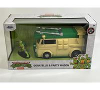 Teenage Mutant Ninja Turtles Donatello Figurine Fête Wagon 1:24 Jada 253285003
