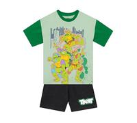 Teenage Mutant Ninja Turtles Ensemble T-Shirt Et Short | TMNT Vetement Enfant Garcon | Shorts Et Tee Shirt Garcon | Vert 7-8 ans