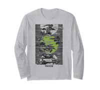 Teenage Mutant Ninja Turtles Fighting Panels Manche Longue
