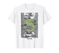 Teenage Mutant Ninja Turtles Fighting Panels T-Shirt