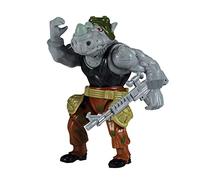 Teenage Mutant Ninja Turtles Figurine Classique - Rock Steady. Inspirée de la série télévisée Originale de 1988. Excellent Article de Collection pour Les Enfants de 4 Ans et Plus.