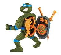Teenage Mutant Ninja Turtles Figurine Tortue Leonardo Classique avec Coque de Rangement