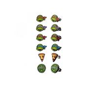 Teenage Mutant Ninja Turtles Icons Earrings 6-Pair Set