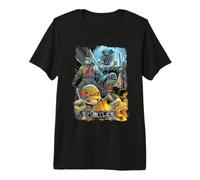 Teenage Mutant Ninja Turtles IDW on The Hunt Cover T-Shirt Haut de Gamme