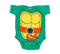 Teenage Mutant Ninja Turtles Infant Baby Onesie Romper Costume (Orange-6 Months)