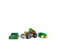 TEENAGE MUTANT NINJA Jouet Turtles, Leonardo Shell Smashers, Véhicule d’Accident Lumineux avec Action Smash & Reveal, Édition Classique, pour Les Enfants de 5 Ans et +