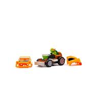 Teenage Mutant Ninja Turtles Jouet, Michelangelo Shell Smashers, Véhicule d’Accident Lumineux avec Action Smash & Reveal, Édition Classique, pour Les Enfants de 5 Ans et +