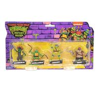 Teenage Mutant Ninja Turtles Leonardo Mike Bebop Leath Mini 4Pack