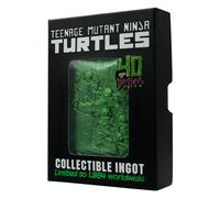 Teenage Mutant Ninja Turtles Limited Edition 40th Anniversary Green Collectible Metal Ingot