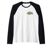 Teenage Mutant Ninja Turtles Manhole Cover Logo Left Chest Manche Raglan