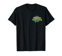 Teenage Mutant Ninja Turtles Manhole Cover Logo Left Chest T-Shirt