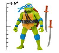 Teenage Mutant Ninja Turtles Mutant Mayhem 5.5-Inch Leonardo Deluxe Ninja Shouts