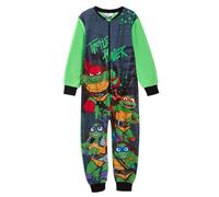 Teenage Mutant Ninja Turtles Onesie pour garçons Pyjama en Polaire Pyjama TMNT Vêtements de Nuit zippé Tout en Un