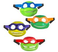 Teenage Mutant Ninja Turtles: Playmates Toys Lot de 4 masques de tortue Mutant Mayhem