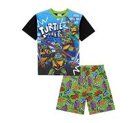 TEENAGE MUTANT NINJA Turtles Pyjama court pour garçon, Vert, 9-10 ans
