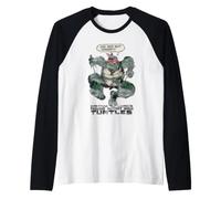 Teenage Mutant Ninja Turtles Raph Kiss Your Butt Goodbye Manche Raglan