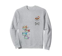 Teenage Mutant Ninja Turtles Rebel Skull Turtle Power Sweatshirt