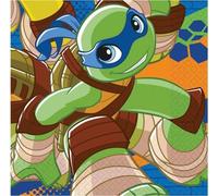 Teenage Mutant Ninja Turtles - Serviettes en papier "Half Shell Heroes" - Papier (pack de 20) SG38842 (Taille unique) (Coloré)