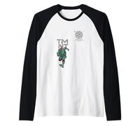 Teenage Mutant Ninja Turtles Since 1984 Logo Stack Retro Manche Raglan