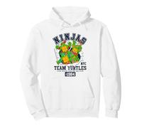 Teenage Mutant Ninja Turtles Team Turtles 1984 NYC Retro Sweat à Capuche