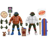 Teenage Mutant Ninja Turtles Tmnt Cart Punk Leonardo & Raphael 2-pack Figurine