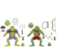 Teenage Mutant Ninja Turtles Tmnt Cartoon Genghis & Rasputin Frog 2-Pack