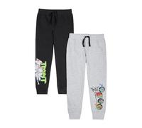 Teenage Mutant Ninja Turtles TMNT Lot de 2 pantalons de jogging pour garçon, Multicolore, 7-8 ans