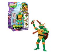 Tortues Ninja, 1 Figurine Deluxe 15 cm, Transformable, Modèle Michelangelo, Pour les enfants dès 4 ans, TU8383