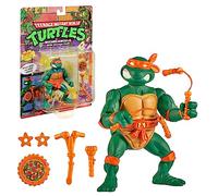 Tortues Ninja, Figurine articulée de 10 cm, Figruine de collection classique, Michelangelo, Jouet pour enfants dès 4 ans, Giochi Preziosi T0001B