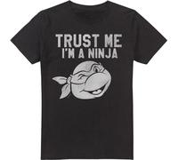 Teenage Mutant Ninja Turtles - "Trust Me I'm A Ninja" T-shirt pour homme TV6798 (XXL) (Noir)