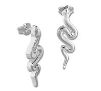 Teenie-Weenie Boucles Doreilles Clous Doreilles Enfant En Argent 925 Serpent Brillant Sdo4296j