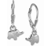 Teenie-Weenie Boucles d'oreilles pour enfants 925 argent brillant Eléphant SDO571J