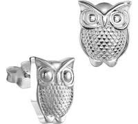 Teenie-Weenie Boucles d'oreilles pour enfants Argent massif 925 Hibou SDO4295J