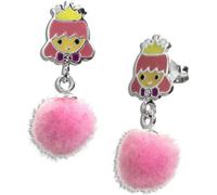 Teenie-Weenie Boucles d'oreilles Princesse Enfants Puschel 925 Argent Boucles d'oreilles SDO8555A
