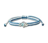 Teenie-Weenie Bracelet - Shamballa style bracelet avec bleu clair poisson en Argent 925/1000 - Bracelet pour enfants - SDA8001H