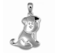 Teenie-Weenie Pendentif Chaîne Chien Sd Argent Sterling 925 Sdh412j