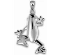 Teenie-Weenie Pendentif Grenouille pour enfants TW 925 Bijoux en argent SDH419J