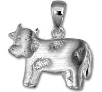 Teenie-Weenie Pendentif Vache pour enfants TW 925 Bijoux en argent SDH414J