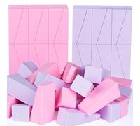 Teenitor Lot de 48 éponges de maquillage pour fond de teint, sans latex, éponges de maquillage pour crème liquide, fond de teint, festival, Halloween, maquillage pour le visage