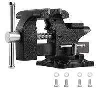 TEENO Largeur de Mâchoire 113 mm Étaux d'Établi Acier moulé, force de serrage de 2000 kg