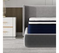 TEENO Matelas 140 x 200 cm- Matelas ergonomique, respirant, ultra-doux et confortable, haute résilience, matelas à ressorts, hauteur 25 cm
