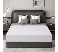 TEENO Matelas 140x190 CM Luxe Mousse à mémoire Gel Mousse HR Confort Équilibré