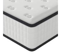 TEENO Matelas 140x190 | Épaisseur 22cm | Matelas en Mousse à Mémoire de Forme | Parfait Soutien | Certifié Oeko-TEX | Sommeil Parfaite (Matelas 140x190x22cm)