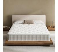 TEENO Matelas 140x200, 25cm Mousse à Memoire de Forme, Certifié Oeko-TEX, Confort Ferme, Doux pour la Peau, Respirant et Hypoallergénique, 2 Côtés, Matelas 2 Personnes, pour Chambre Adulte Enfant